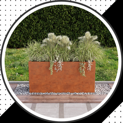 Jardineras metalicas Mesoin
