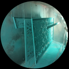 Pintura electrostatica Mesoin.